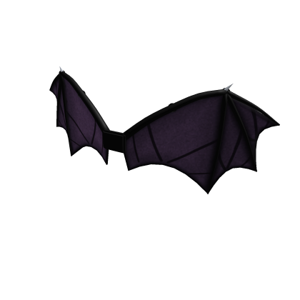 Small Black Bat Wings