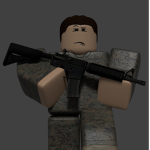The California army training Royal Gaurd.