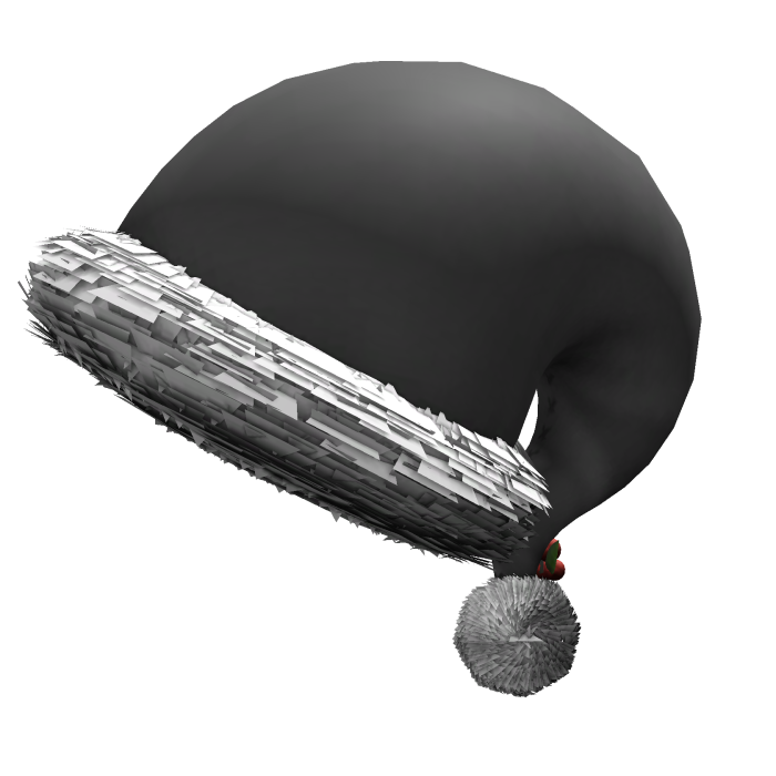 gray christmas hat
