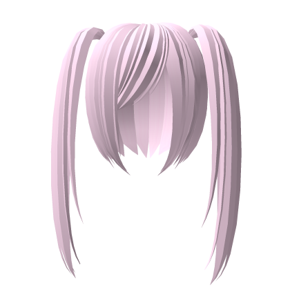 light pink emo vkei scene goth pigtails Roblox item
