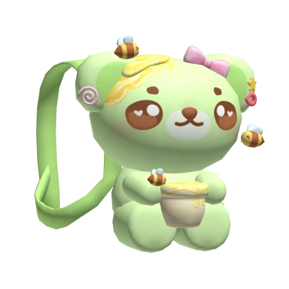 Cute Kawaii Honey Bear Backpack 3.0 Roblox Item Rolimon s