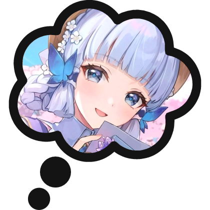 Thinking About Kamisato Ayaka Genshin Impact