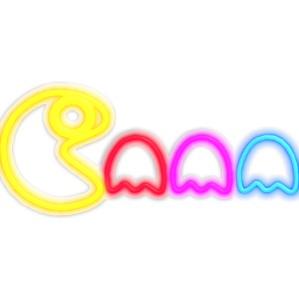 Emissive Glowing Pac Man