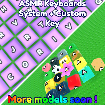 (UPDATE) ASMR Keyboards System + Custom Key