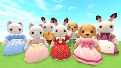 🐰 2-Spieler-Sylvanian-Familien-Tycoon 