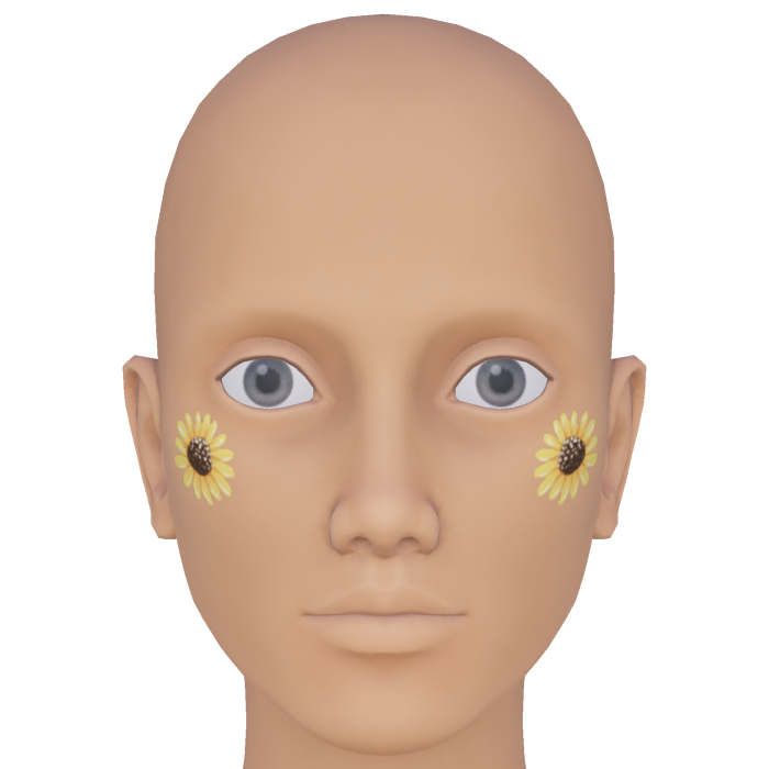 Sunny Sunflower Cheeks