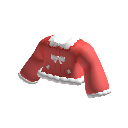cutesy christmas bunny red sweater thumbnail