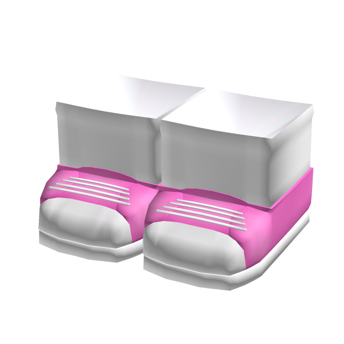 tweencore bright pink sneakers shoes with socks