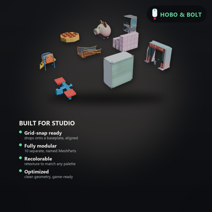 Survival Game Arena Kit - Modular preview 3