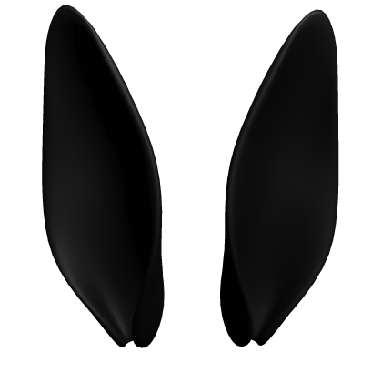 Black bunny ears