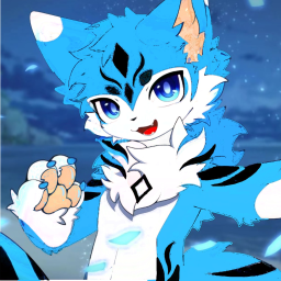 Furry blue omg 40% robux :3