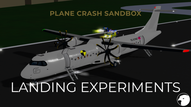 ⚠️ Landing Experiments: Plane Crash Sandbox artwork