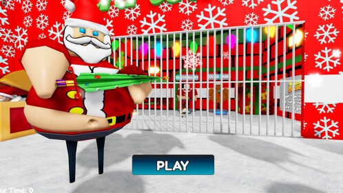 [🎄UPDATE!] CHRISTMAS BARRY'S PRISON RUN!