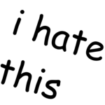 i hate this studio
