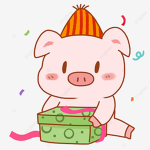 Gift to piggy