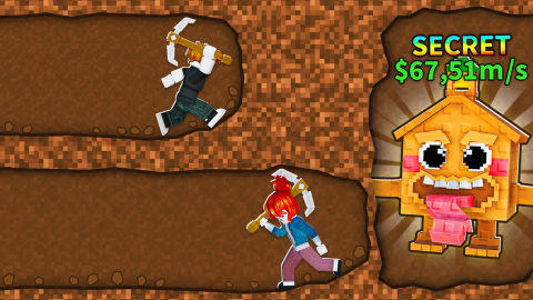 auto farm op keyless - ⛏️Dig DEEPER for Brainrots! script preview