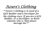 Azure's Clothing