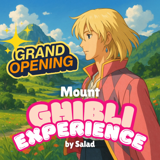 (🔥+3 & Free Broomstick) Mount Ghibli Experience official Roblox game thumbnail