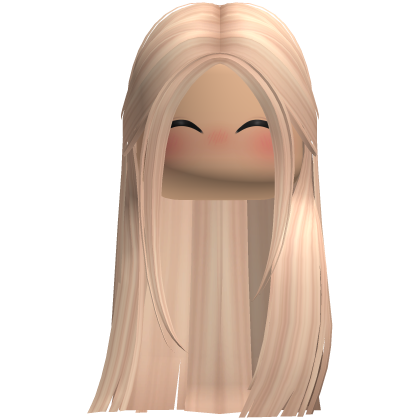 Cute Straight Sleek Girl Hair (Blonde) thumbnail