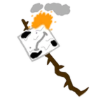 reggie on a stick