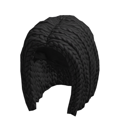 Braided Hair - Black thumbnail