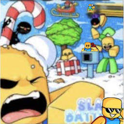 Slap battles, but Christmas