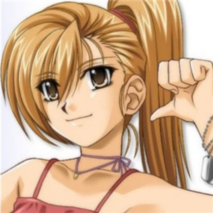 anime girl **fave before take** Roblox decal