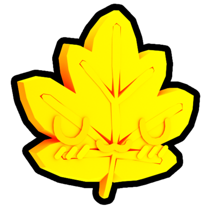 Gold Happy Leaf