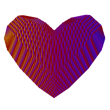[Animated] Rainbow Heart Roblox item