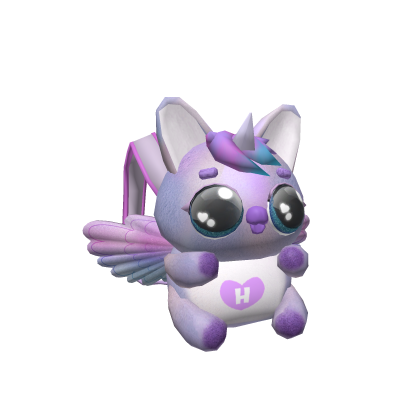 Snowy the Pufficorn Hatchimals Backpack Roblox