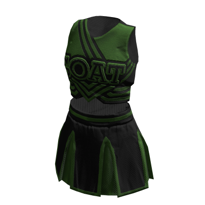 Cheerleader Uniform | Black Green thumbnail