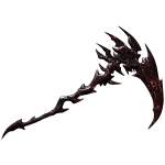 Crimson Goth Vampire Mori Scythe