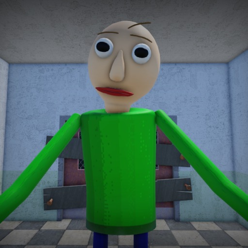 RUN FROM BALDI! (SCARY OBBY) official Roblox game thumbnail