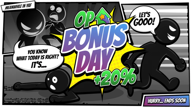 OP BONUS DAY ON CHRISTMAS
