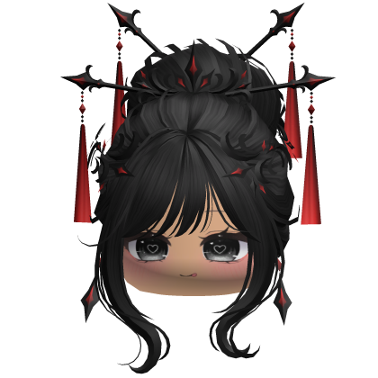 Elegant Traditional Empress Bun (Black)
