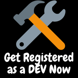 Register as a DEV