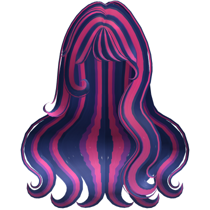 ♡ Cute Fluffy Wavy Hair w/ Bangs (MLP Twilight) Roblox item