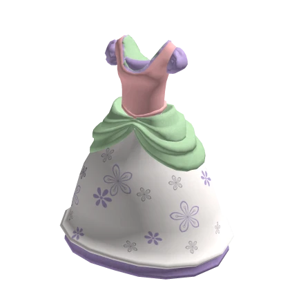 sachin and babi light blue dress Green Princess Tiana Prom Dress main image 1