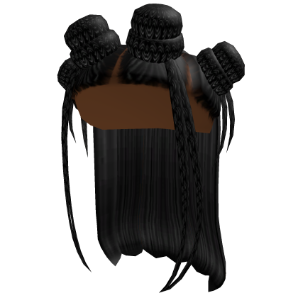 Half Up Knots & Braids Roblox item