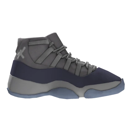 Jey 11 Grey - Right Shoe Accessory | Roblox Item - Rolimon's