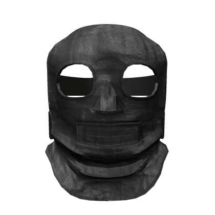 Black Vintage Military Mask Roblox item