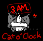 cat o clock-!