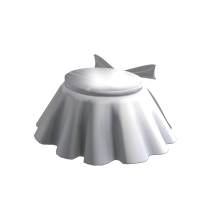 white high waisted mini skirt Roblox