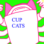 Cup Cats in a Cup