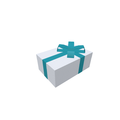 Small White/Blue Gift