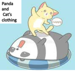 Panda and Cat's clothing