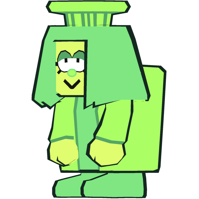 Green Shoulder Pal - DELTARUNE