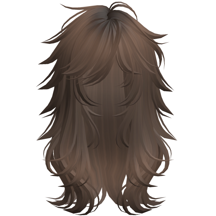 Scene Wispy Flared Wolfcut Light Brown