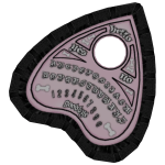♡: cute kawaii ouija board hair clip