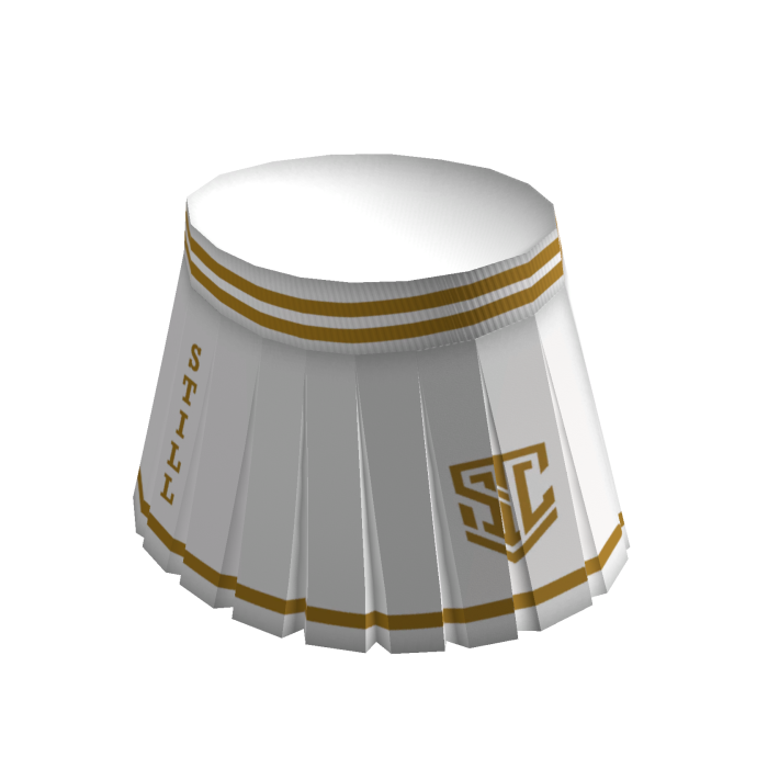 GIRLS SKIRT STILL WHITE V2